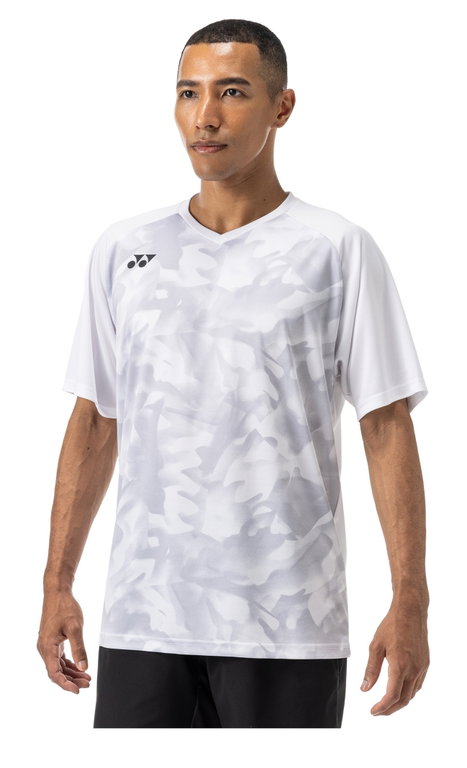 Yonex Sport-Tshirt Crew Neck Club Team YM0033 (100% Polyester) 2025 weiss Herren